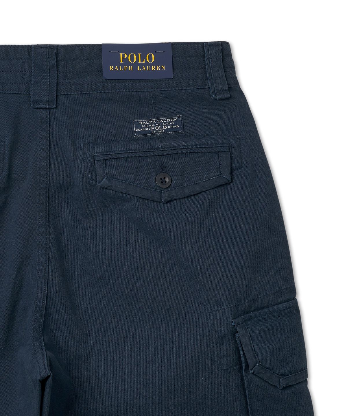 폴로 랄프 로렌(POLO RALPH LAUREN) 26.7cm 클래식핏 트윌 카고 쇼트 - 네이비