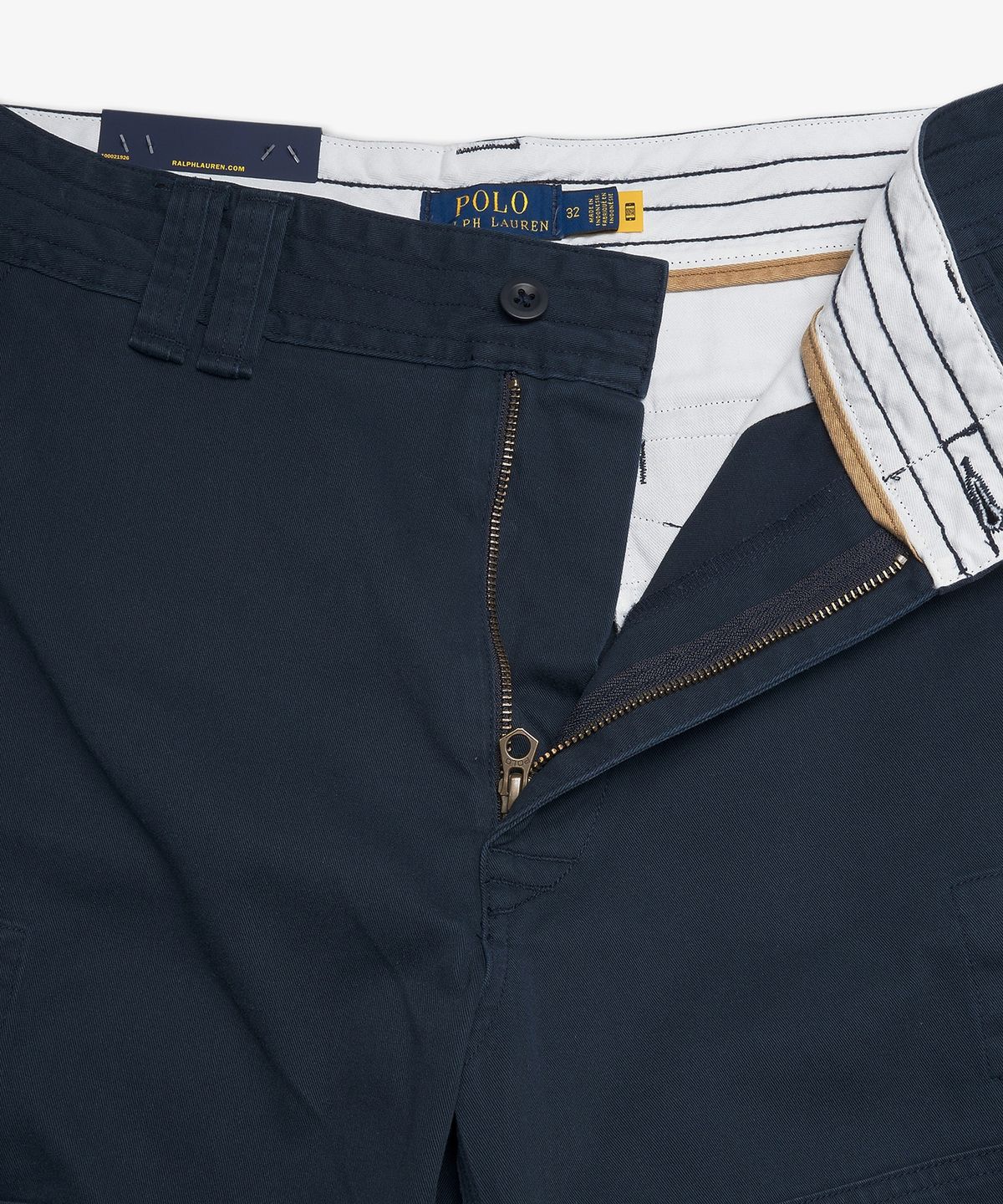 폴로 랄프 로렌(POLO RALPH LAUREN) 26.7cm 클래식핏 트윌 카고 쇼트 - 네이비