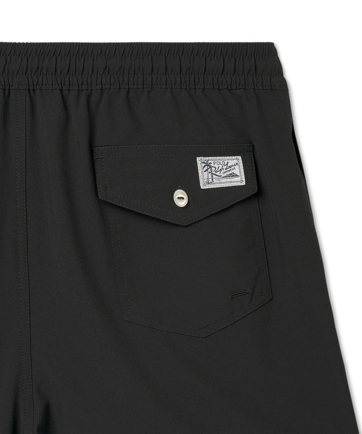 폴로 랄프 로렌(POLO RALPH LAUREN) 14.6cm 트래블러 클래식 스윔 트렁크 - 블랙
