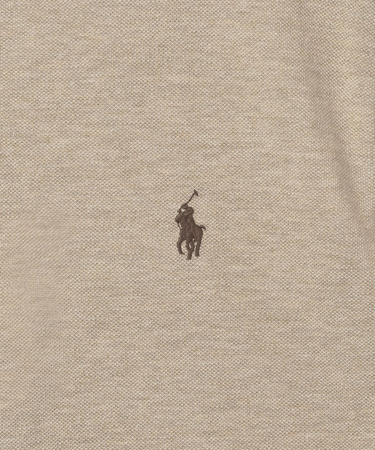 폴로 랄프 로렌(POLO RALPH LAUREN) 커스텀 슬림핏 메시 폴로 셔츠 - 엑스페디션 듄 헤더/c