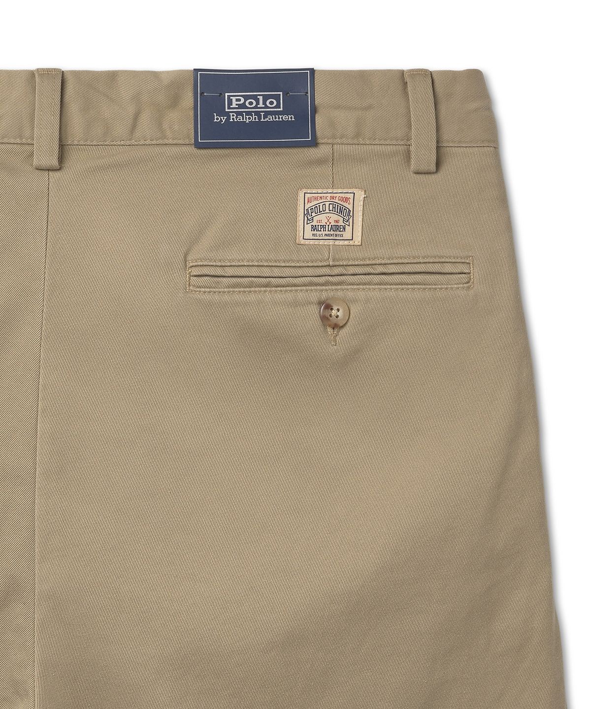 폴로 랄프 로렌(POLO RALPH LAUREN) 코맥 12.7cm 릴렉스핏 플리츠 쇼트 - RL카키