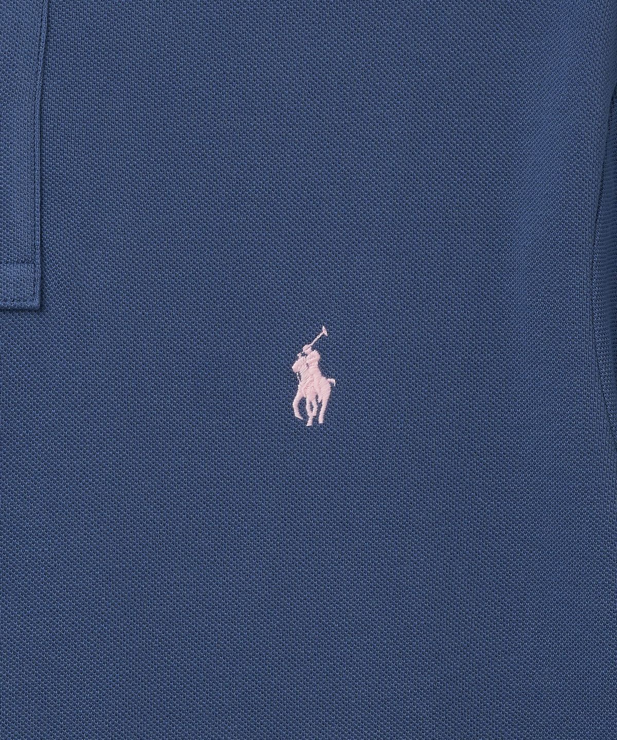 폴로 랄프 로렌(POLO RALPH LAUREN) 커스텀 슬림핏 메시 폴로 셔츠 - 네이비