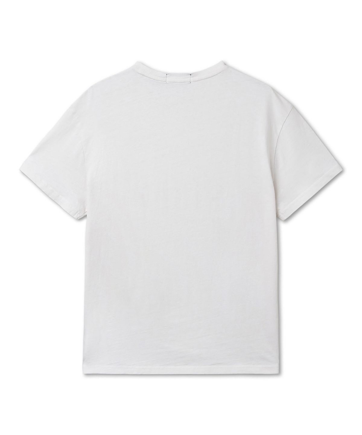 폴로 랄프 로렌(POLO RALPH LAUREN) 클래식핏 코튼 린넨 포켓 티셔츠 - 화이트