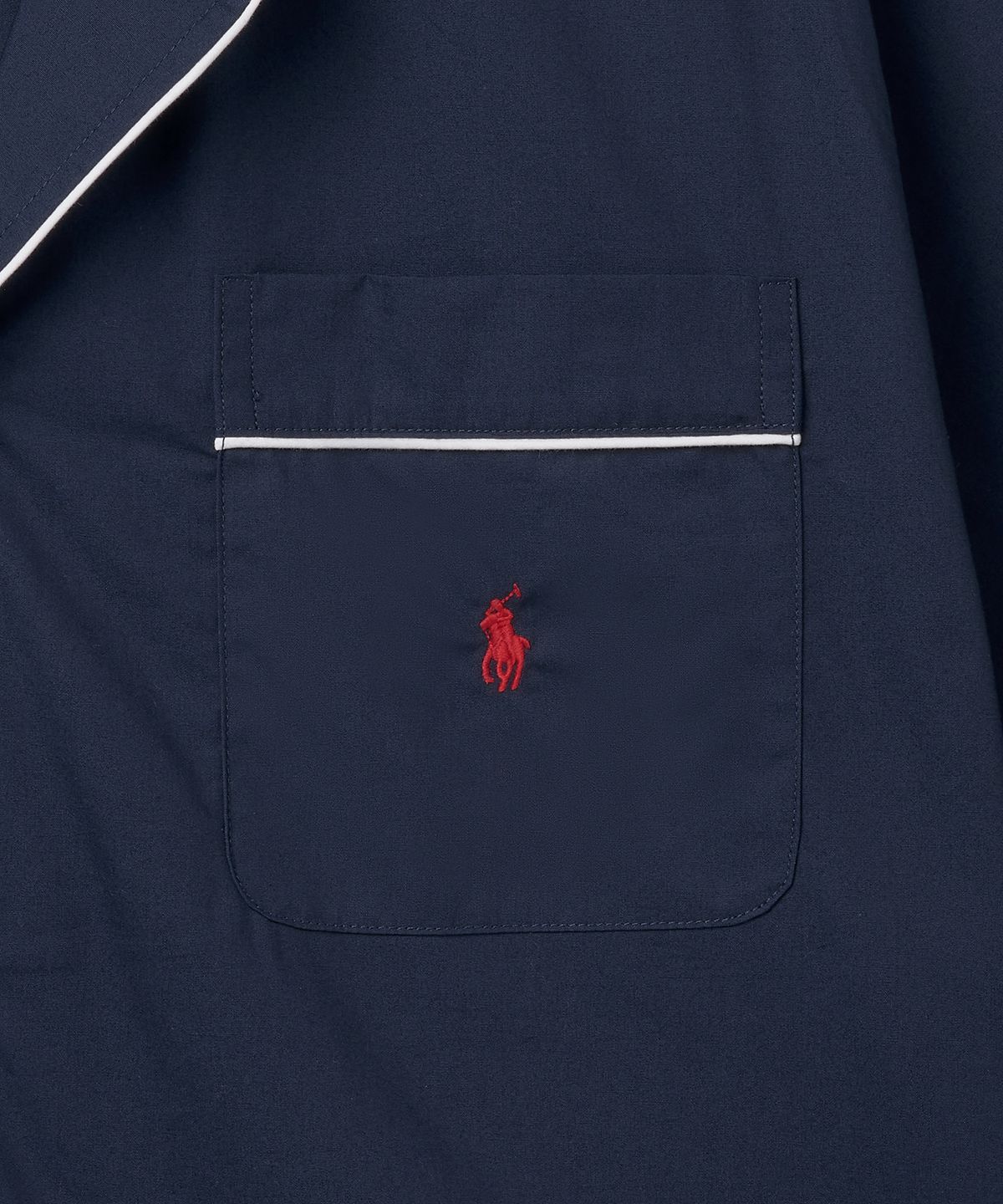 폴로 랄프 로렌(POLO RALPH LAUREN) 코튼 파자마 세트 - 네이비