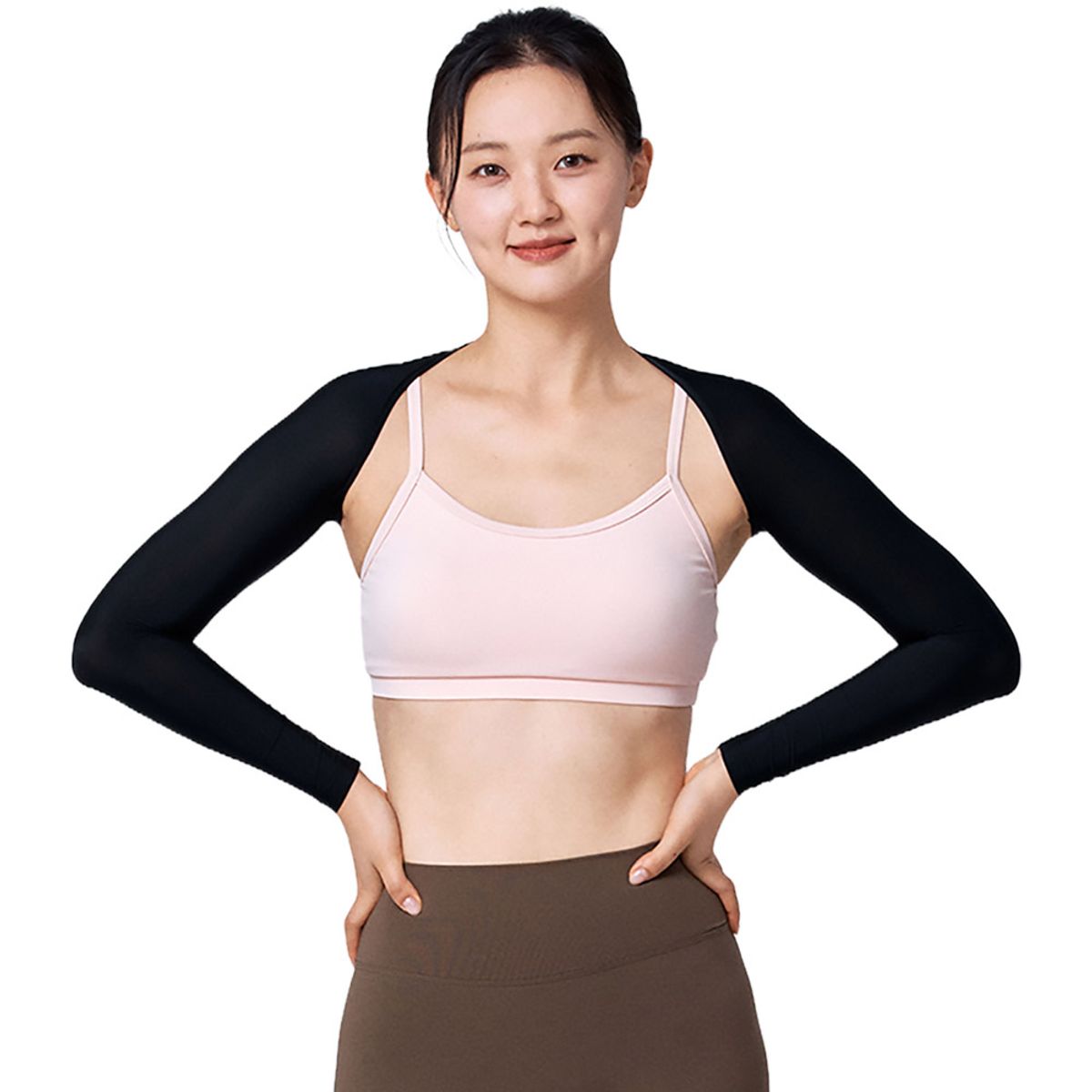 티에스스포츠(TS SPORTS) 여성 숄더 볼레로(손목) 골프 이너웨어