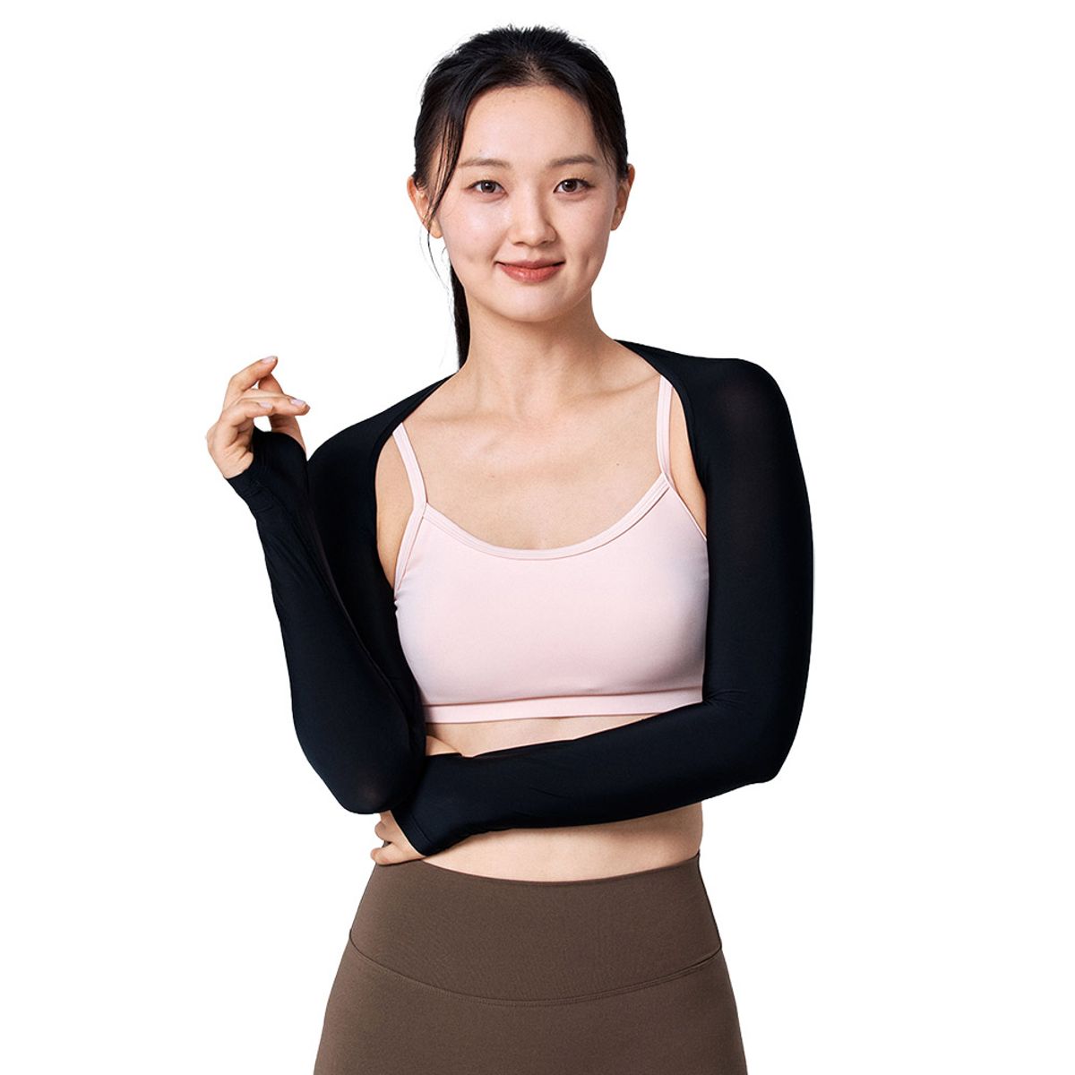 티에스스포츠(TS SPORTS) 여성 숄더 볼레로(손등커버)
