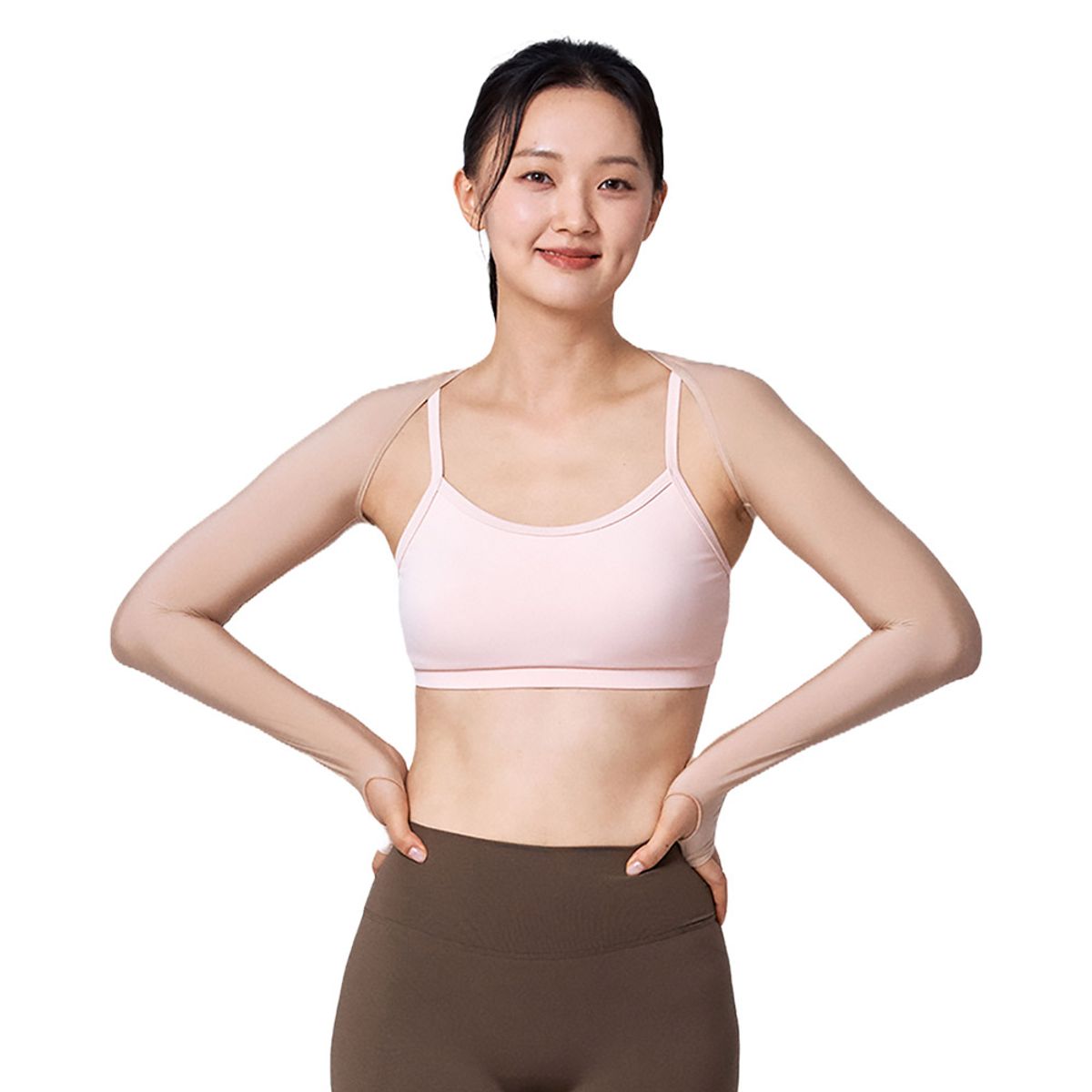 티에스스포츠(TS SPORTS) 여성 숄더 볼레로(손등커버)