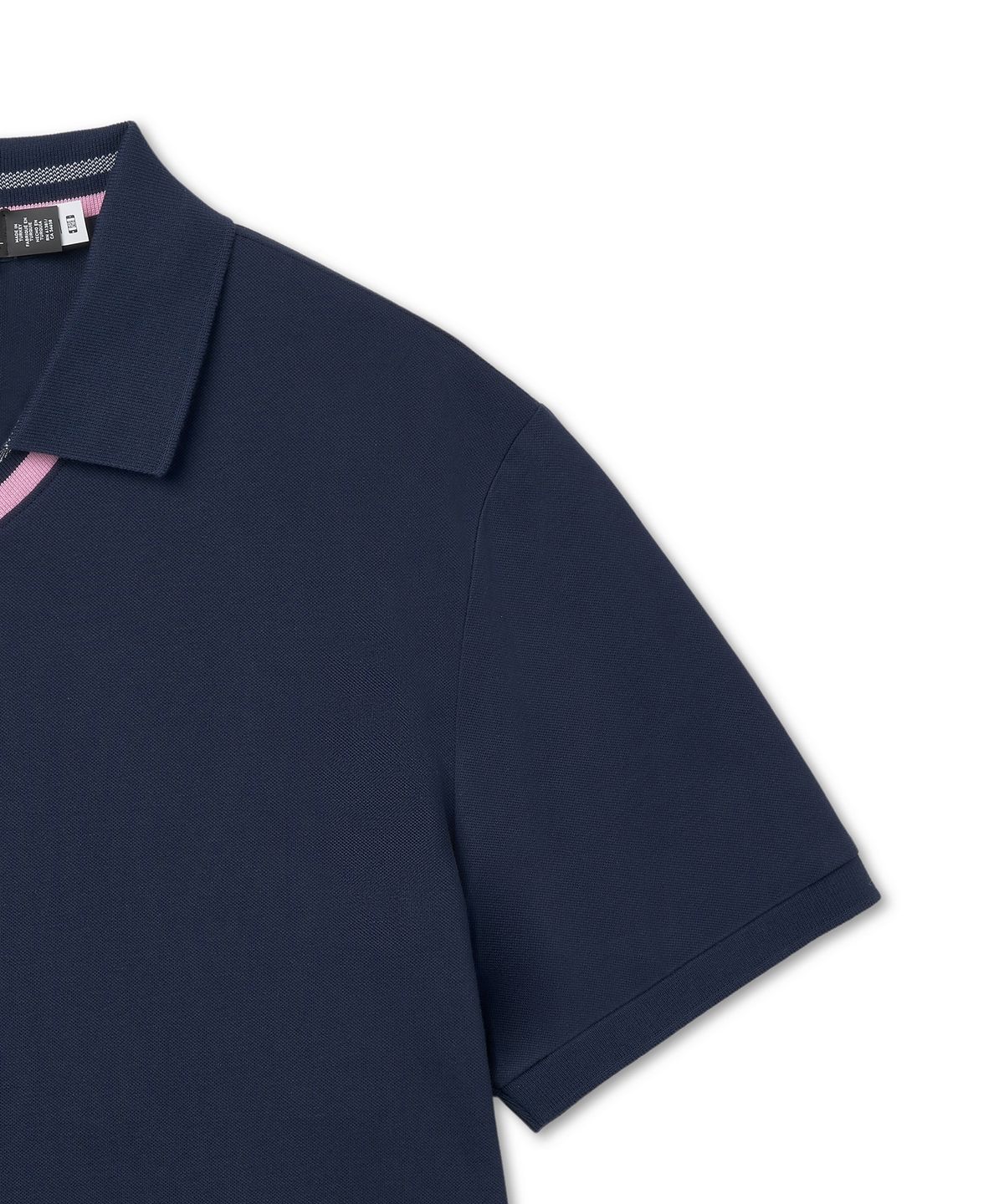 폴로 랄프 로렌 골프(POLO RALPH LAUREN GOLF) 테일러드핏 스트레치 메시 폴로 셔츠 - 네이비