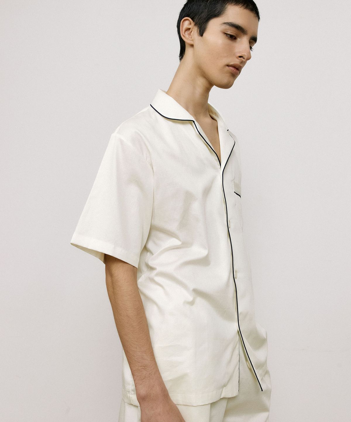 조스라운지(JO'S LOUNGE) (couple) Classic Cotton Short Pajama Set + One-piece 001