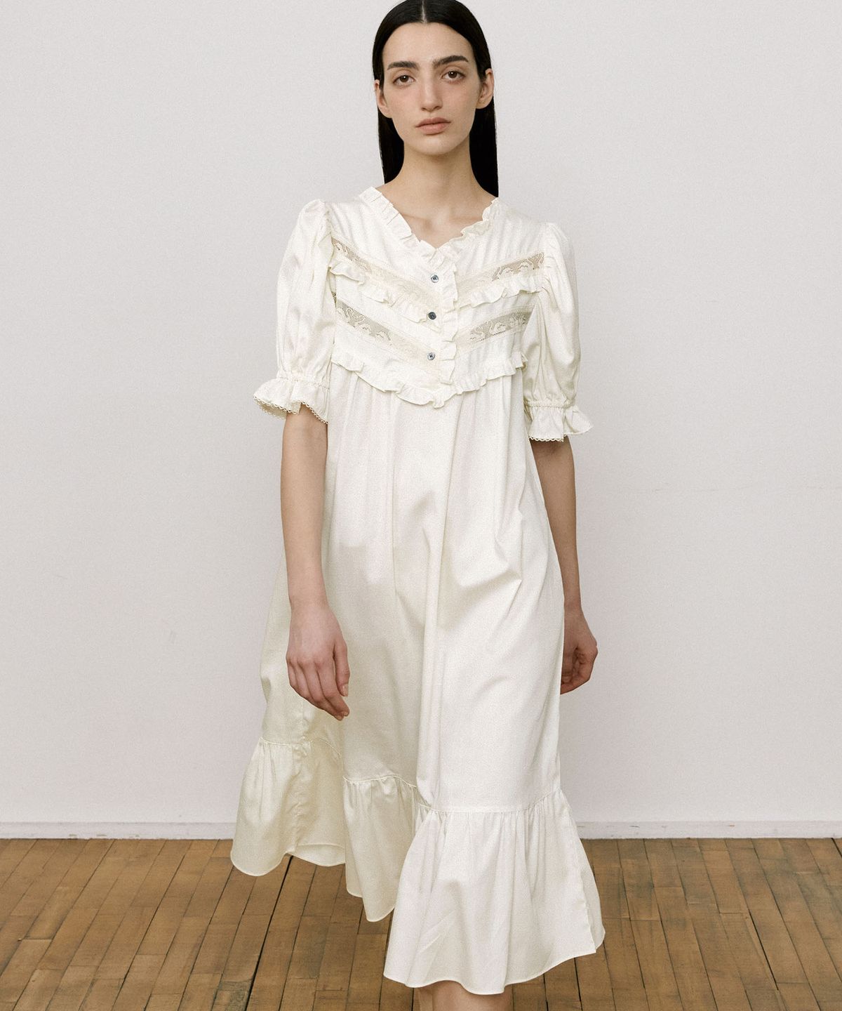 조스라운지(JO'S LOUNGE) (w) Classic Cotton Short Sleeve One-piece 003