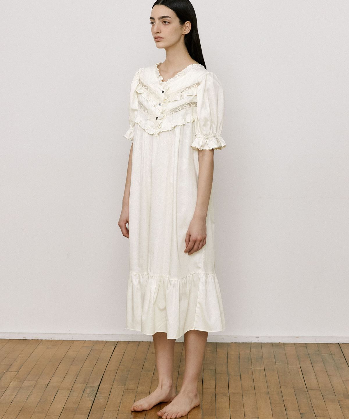 조스라운지(JO'S LOUNGE) (w) Classic Cotton Short Sleeve One-piece 003