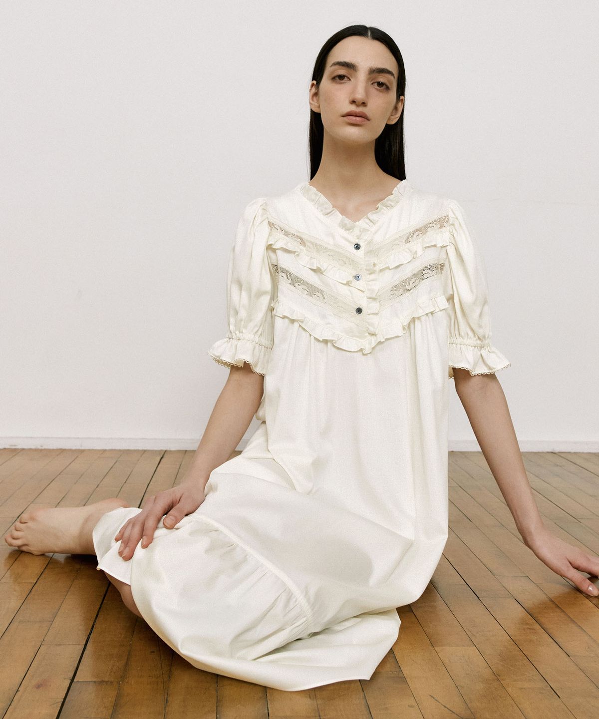 조스라운지(JO'S LOUNGE) (w) Classic Cotton Short Sleeve One-piece 003