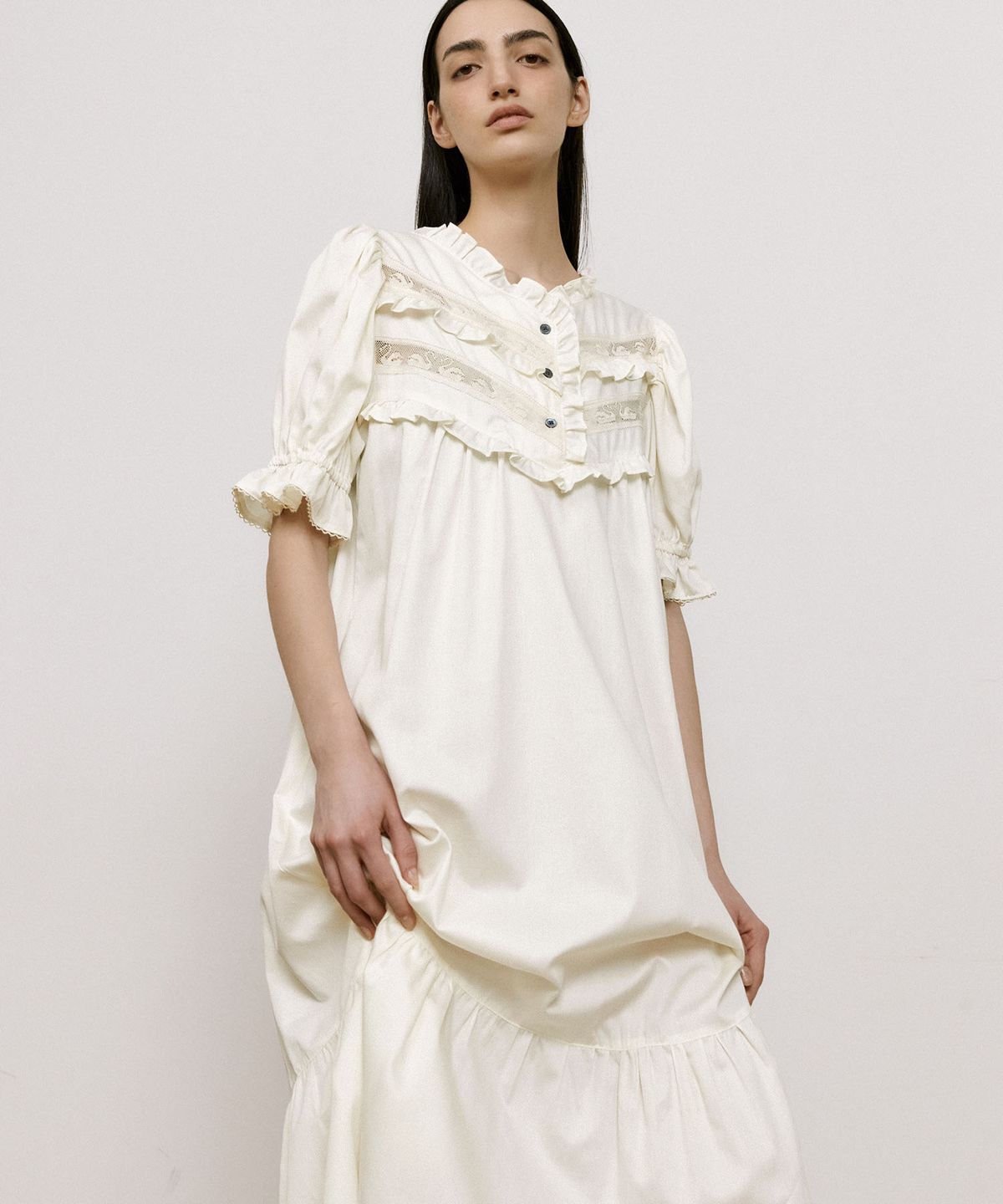 조스라운지(JO'S LOUNGE) (w) Classic Cotton Short Sleeve One-piece 003