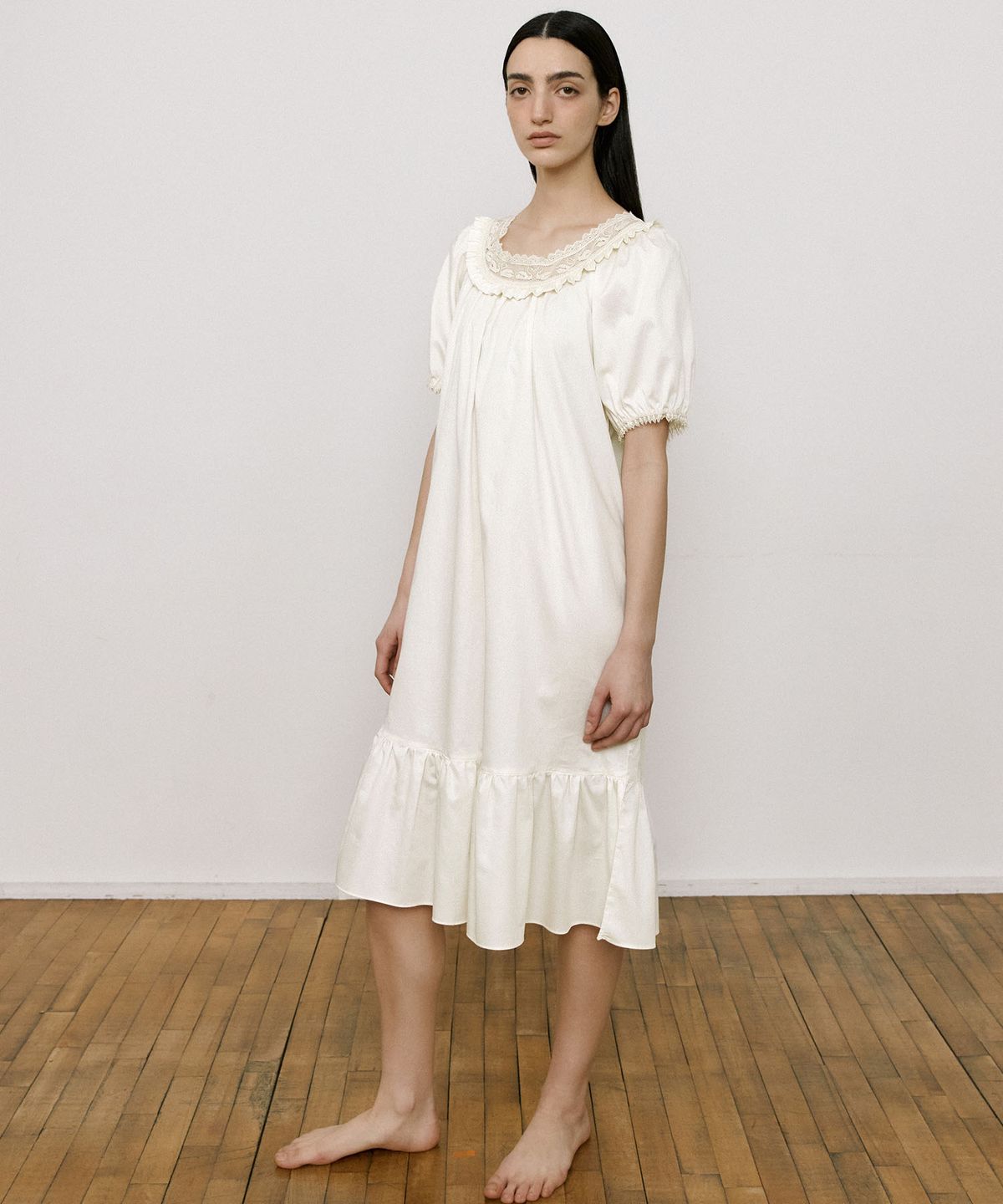 조스라운지(JO'S LOUNGE) (w) Classic Cotton Short Sleeve One-piece 002