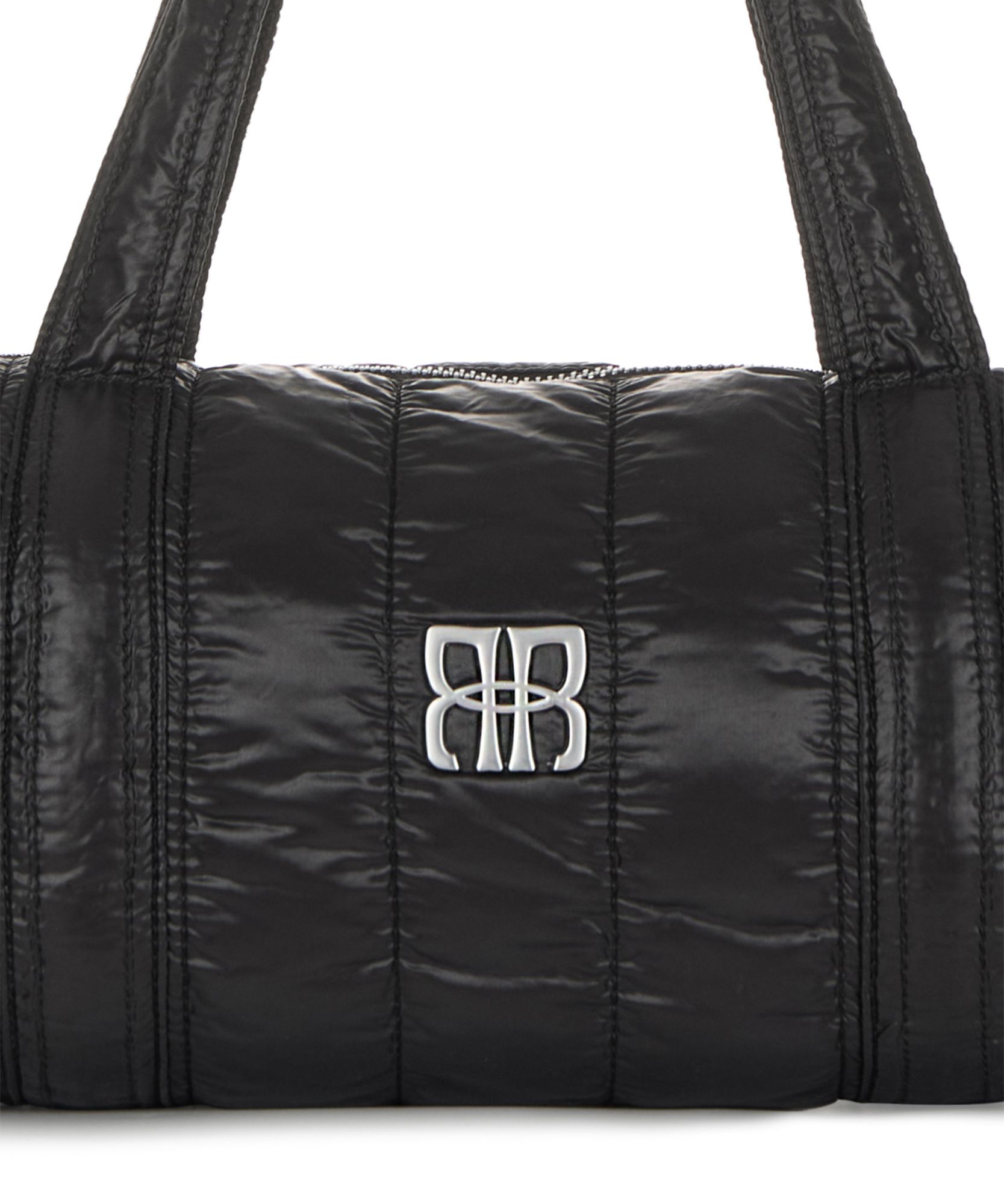 トートバッグ ROCKCAKE Glossy Nylon Padded Bag Black RC24BAG00200 MUSINSA | ROCKCAKE Glossy Nylon Padded Bag - Black