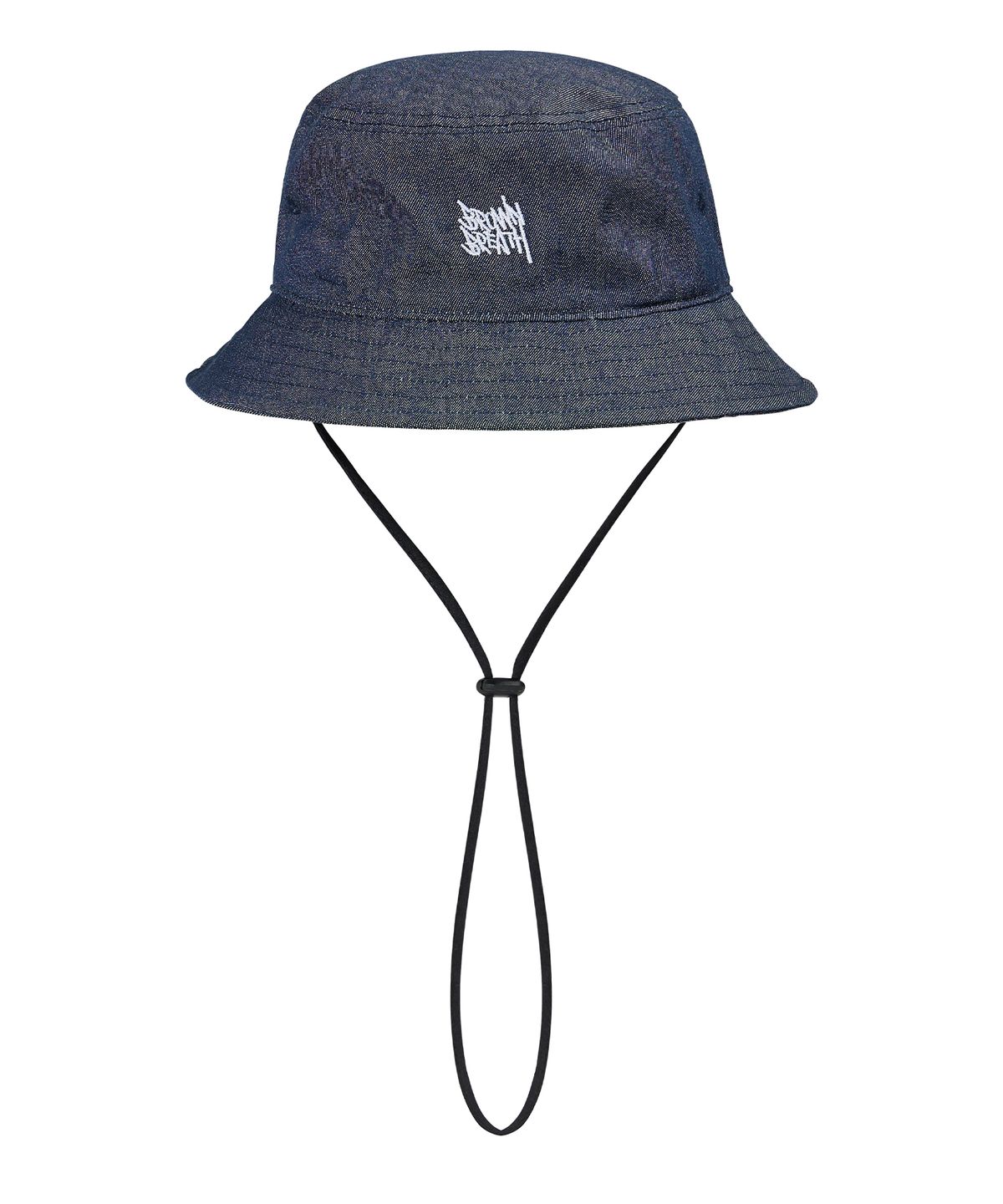 브라운브레스 키즈(BROWNBREATH KIDS) KIDS TAG DENIM BUCKET HAT - INDIGO