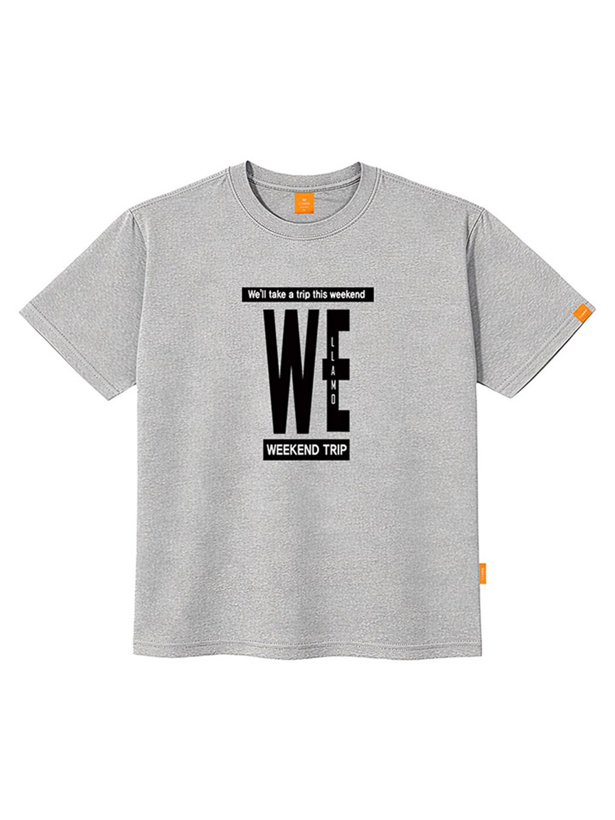 엘라모(LLAMO) WE 반팔티셔츠 남녀공용 빅사이즈 S~4XL