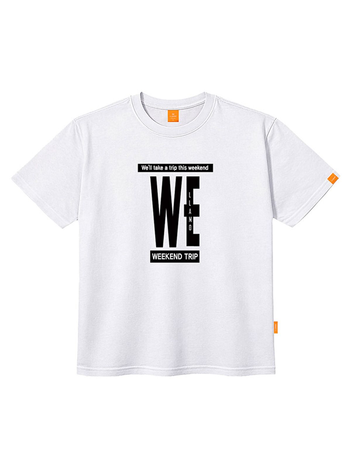엘라모(LLAMO) WE 반팔티셔츠 남녀공용 빅사이즈 S~4XL