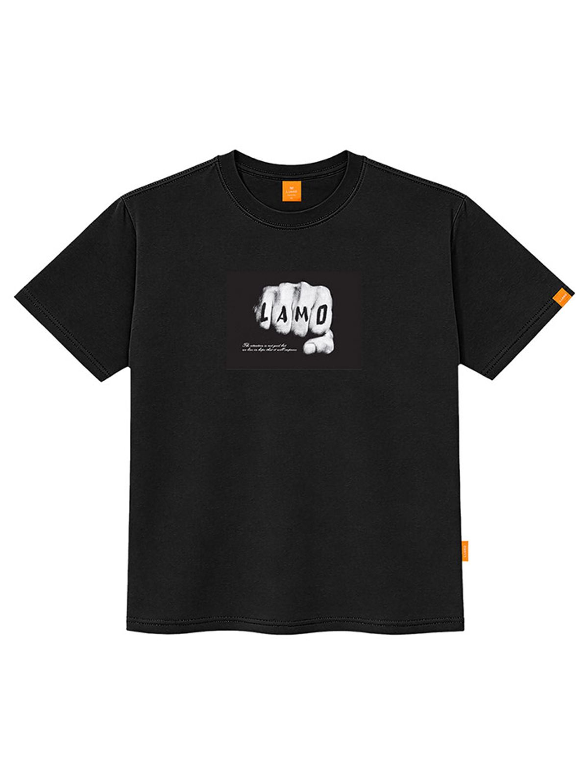 엘라모(LLAMO) 주먹 반팔티셔츠 남녀공용 빅사이즈 S~4XL