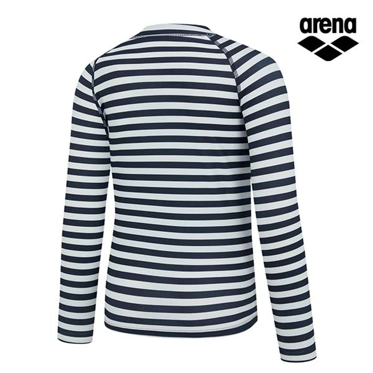 아레나 키즈(ARENA KIDS) 마린 걸즈 아동 레저 집업 래쉬가드 A4BG1GC03NVY
