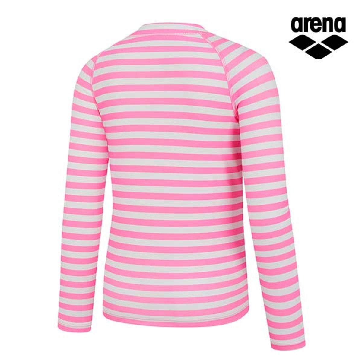 아레나 키즈(ARENA KIDS) 마린 걸즈 아동 레저 집업 래쉬가드 A4BG1GC03PNK