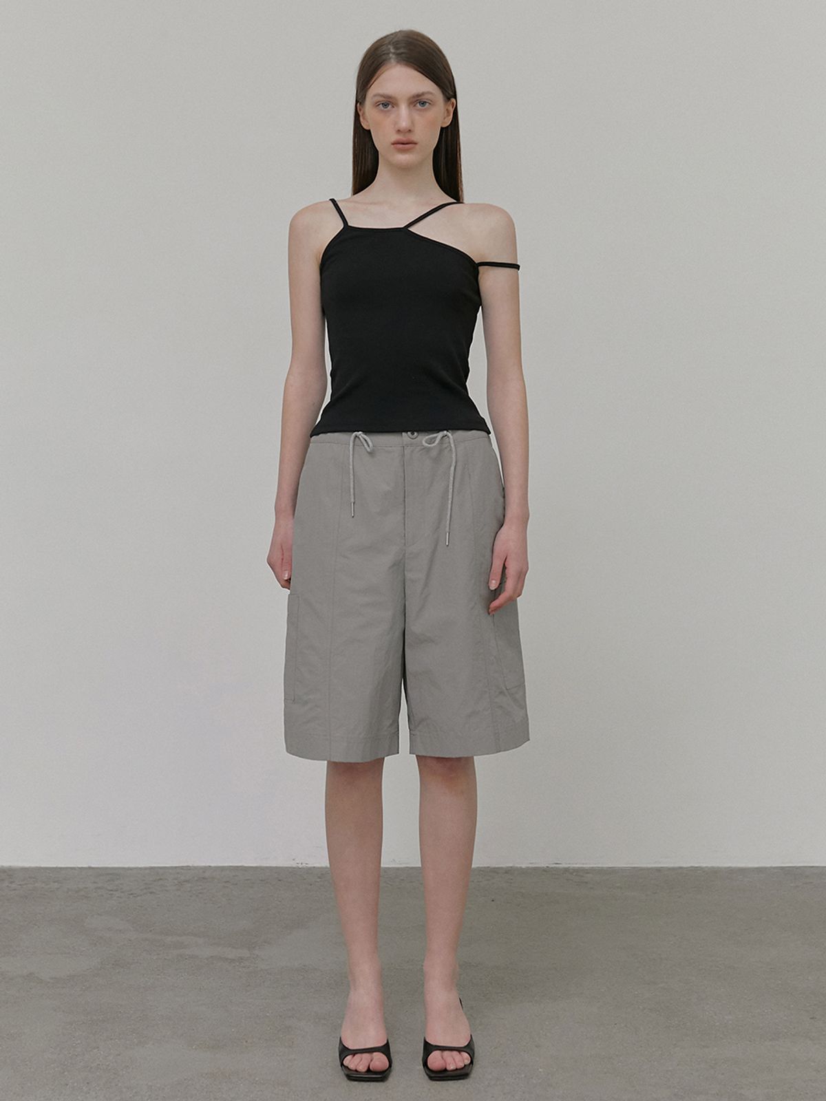 에트몽(ETMON) Midi Pocket Pants, Grey
