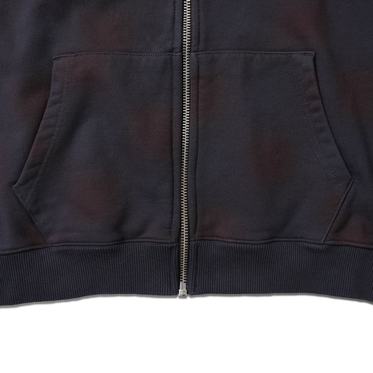 포져(POSR) BLUR CHECK ZIP HOODIE