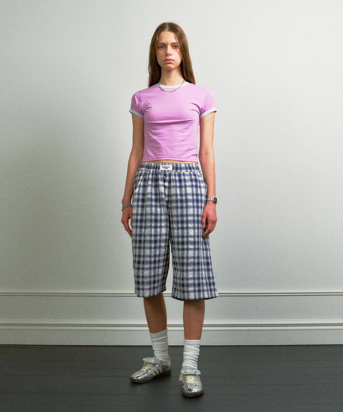 리트리버클럽(RETRIEVER CLUB) WIDE TRUNK PANTS [BLUE]
