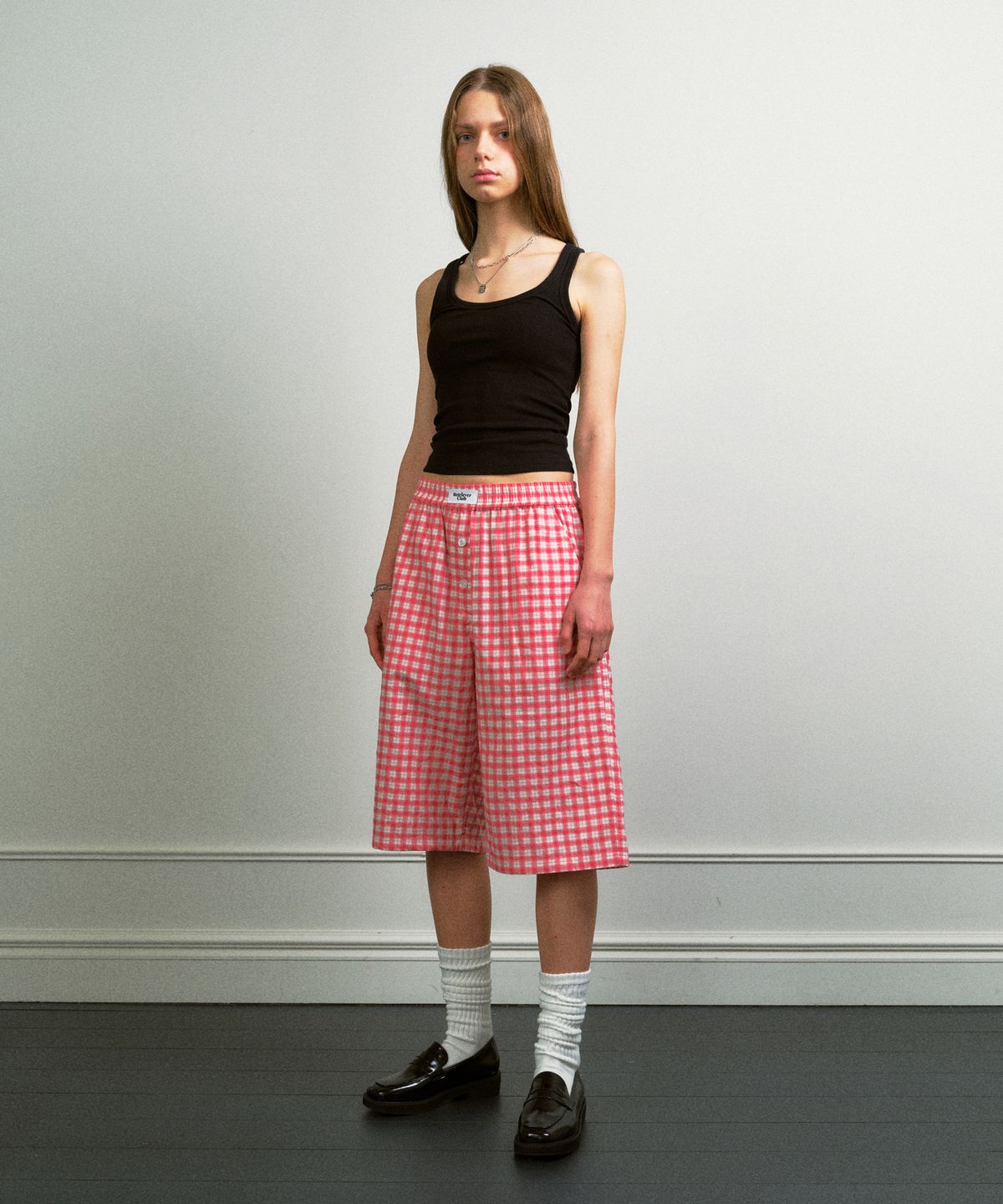 리트리버클럽(RETRIEVER CLUB) WIDE TRUNK PANTS [RED]
