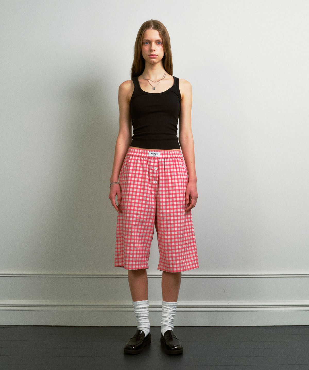 리트리버클럽(RETRIEVER CLUB) WIDE TRUNK PANTS [RED]