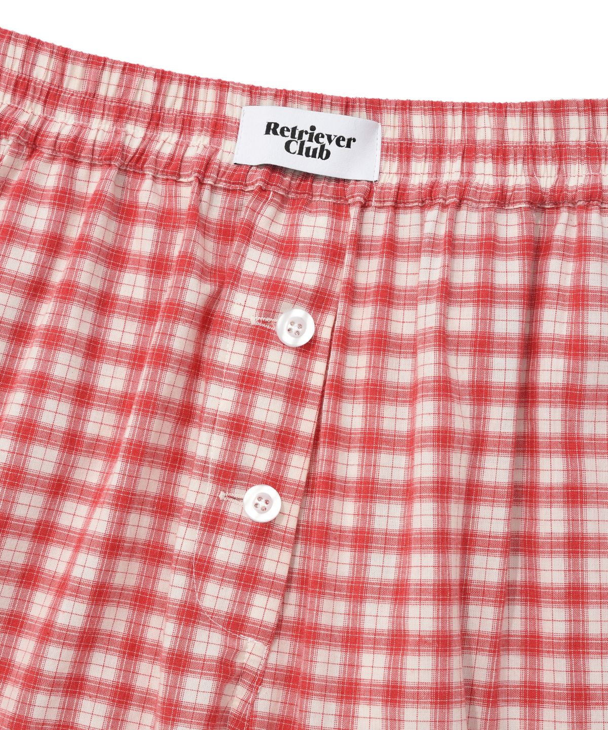 리트리버클럽(RETRIEVER CLUB) WIDE TRUNK PANTS [RED]