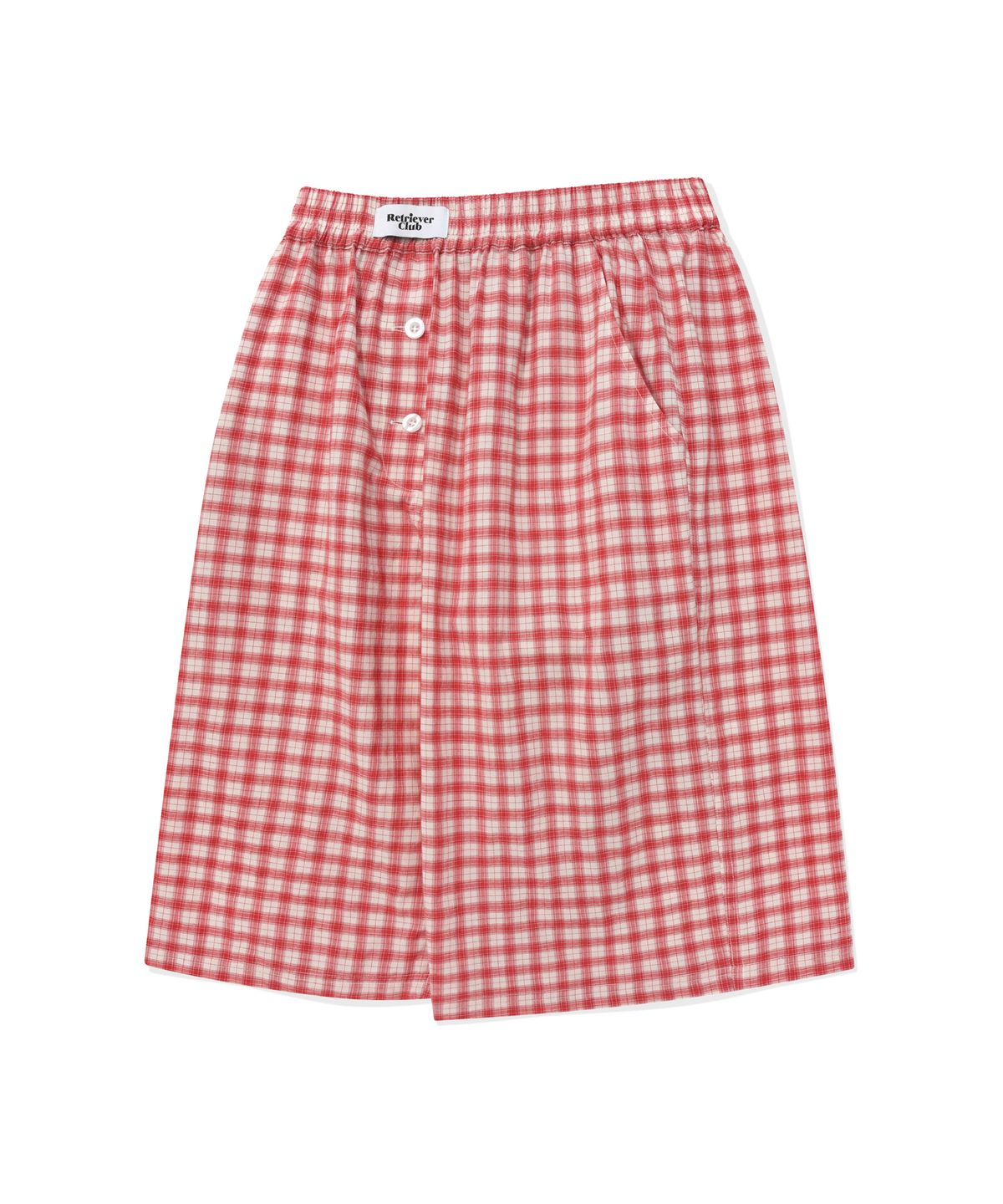 리트리버클럽(RETRIEVER CLUB) WIDE TRUNK PANTS [RED]