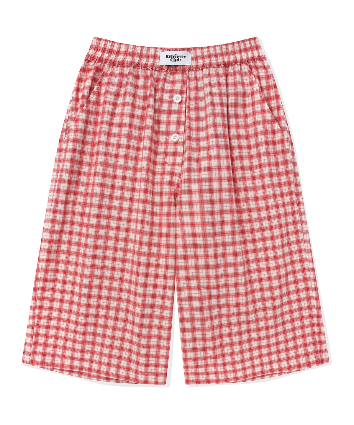 리트리버클럽(RETRIEVER CLUB) WIDE TRUNK PANTS [RED]