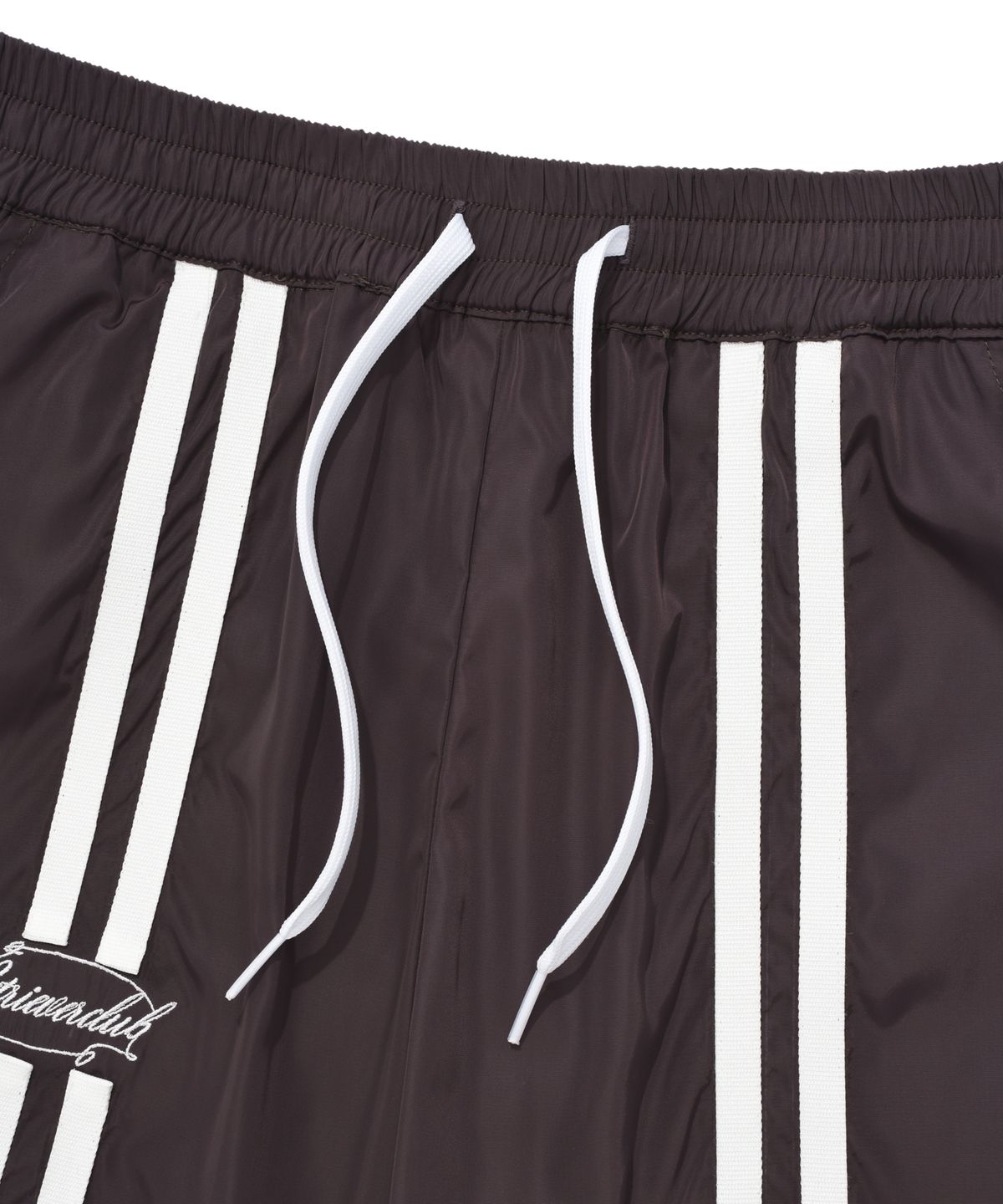 리트리버클럽(RETRIEVER CLUB) TWO LINE SHORT PANTS [BROWN]