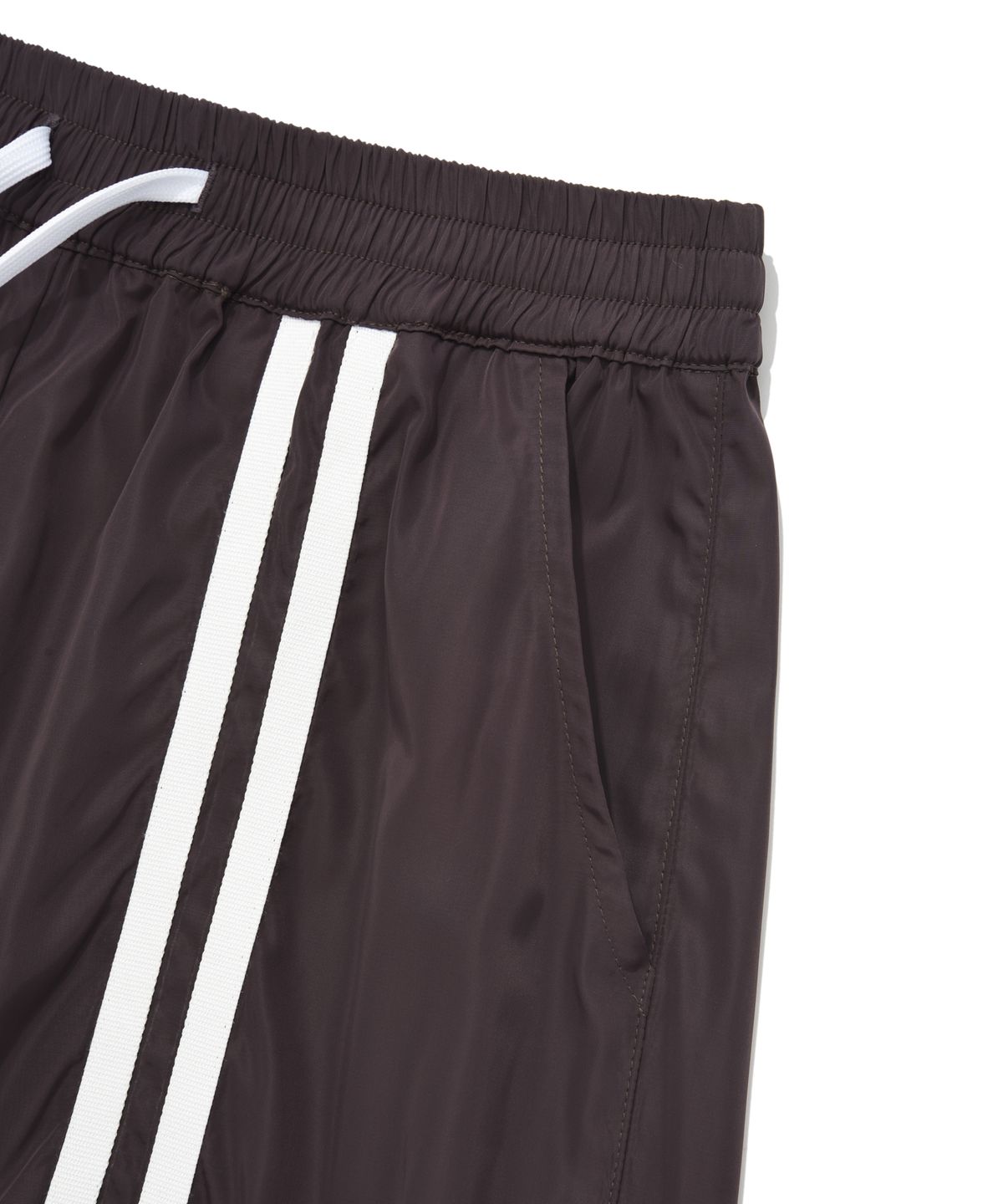 리트리버클럽(RETRIEVER CLUB) TWO LINE SHORT PANTS [BROWN]
