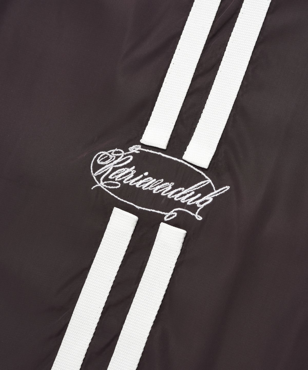 리트리버클럽(RETRIEVER CLUB) TWO LINE SHORT PANTS [BROWN]