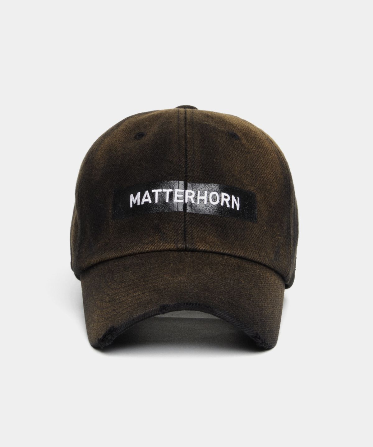 플래토(PLATEAU) 더티 워싱 볼캡 MATT VTG CAP BLACK