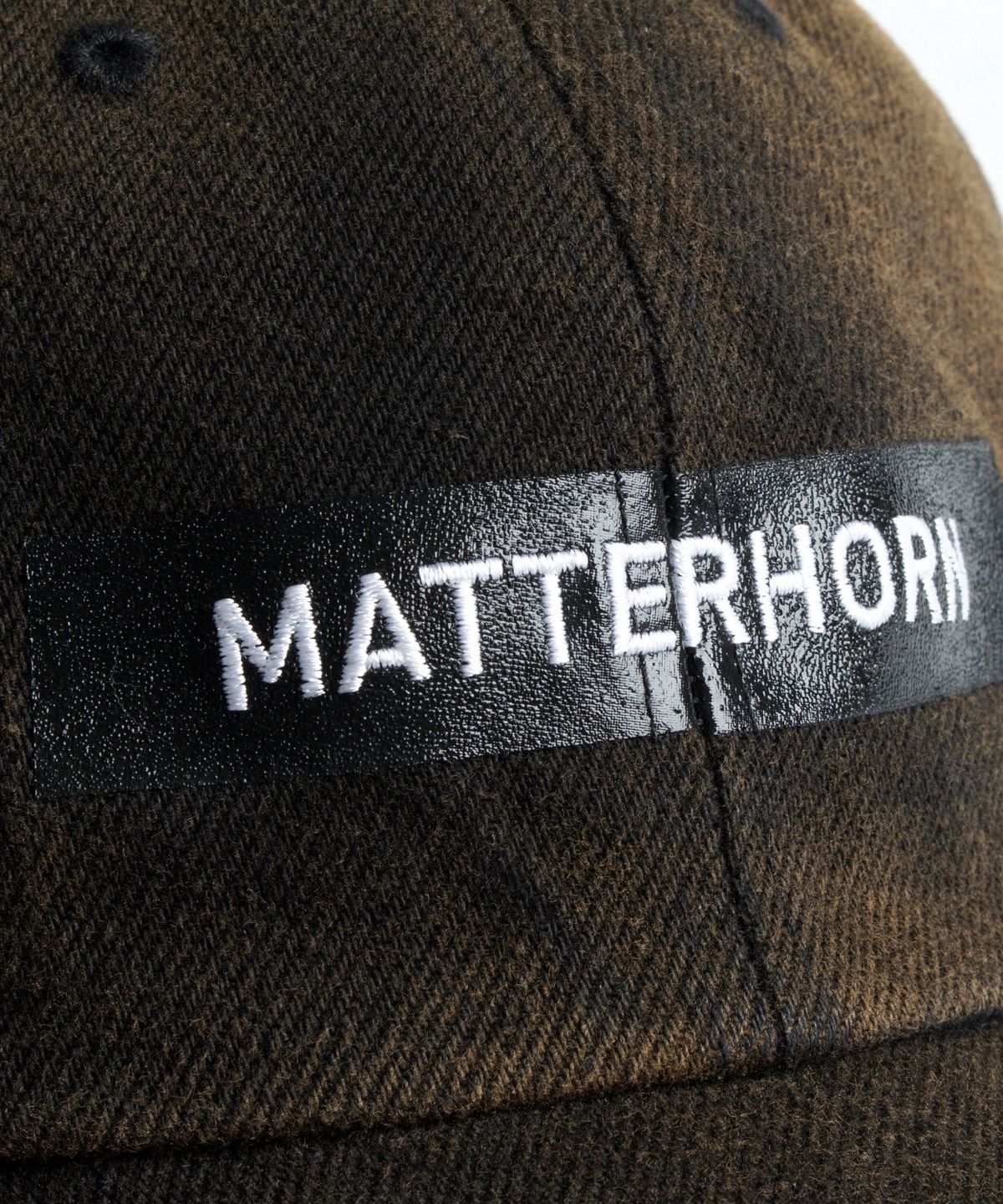 플래토(PLATEAU) 더티 워싱 볼캡 MATT VTG CAP BLACK