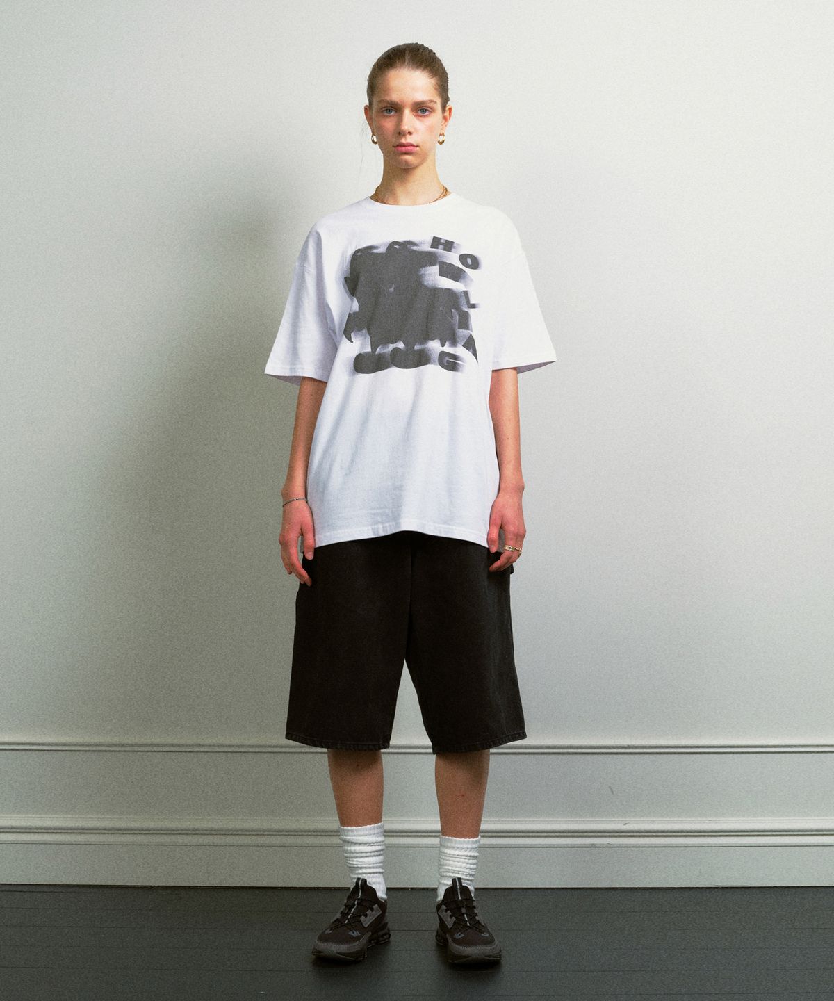 리트리버클럽(RETRIEVER CLUB) RUNNING HOWLING TEE [WHITE]