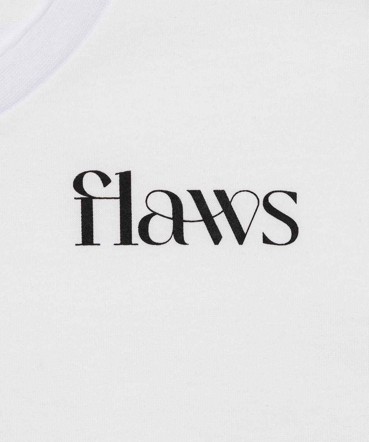 플로즈룸(FLAWSROOM) Flaws Silket T-shirts [WHITE]