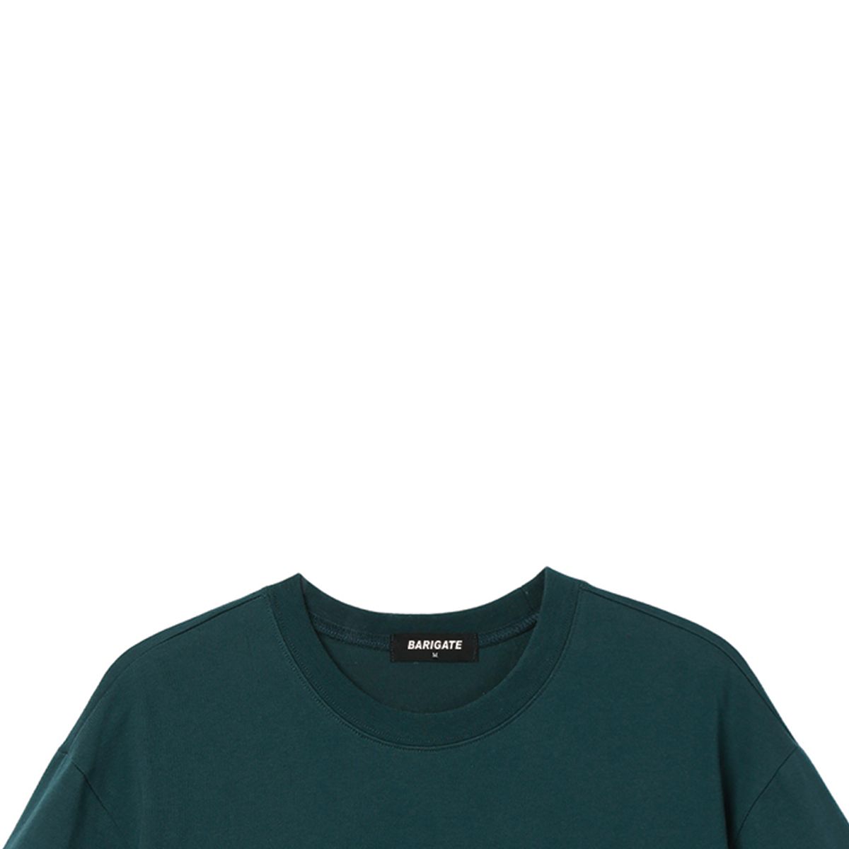 바리게이트(BARIGATE) Big Bear Logo 오버핏 반팔 티셔츠 (BS022) 그린