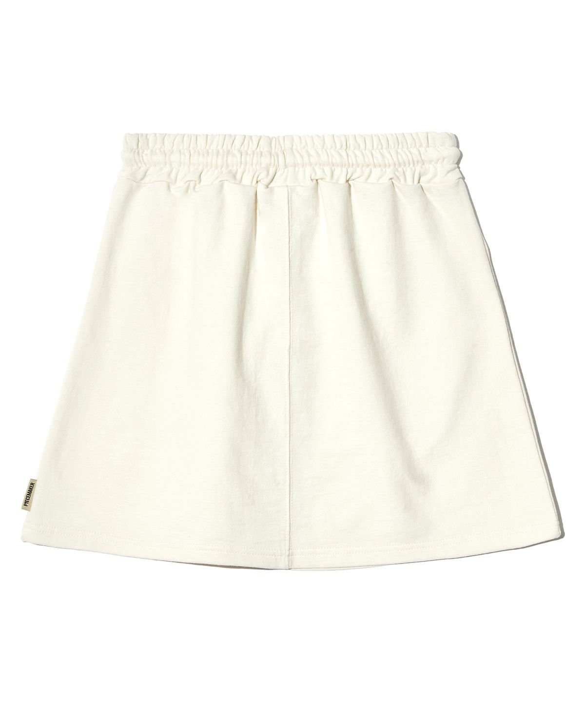 피스메이커(PIECE MAKER) POCKET SWEAT MINI SKIRT (CREAM)