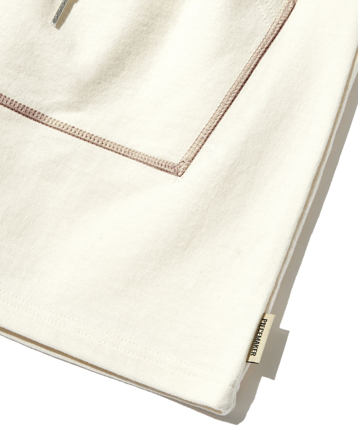 피스메이커(PIECE MAKER) POCKET SWEAT MINI SKIRT (CREAM)