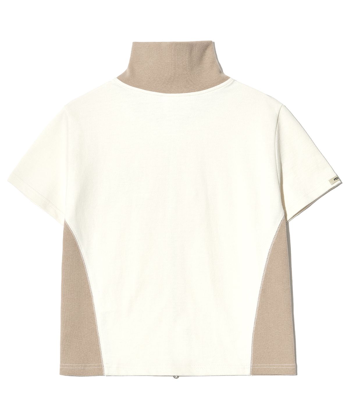 피스메이커(PIECE MAKER) ANGEL SWEAT 2WAY ZIP UP (CREAM)