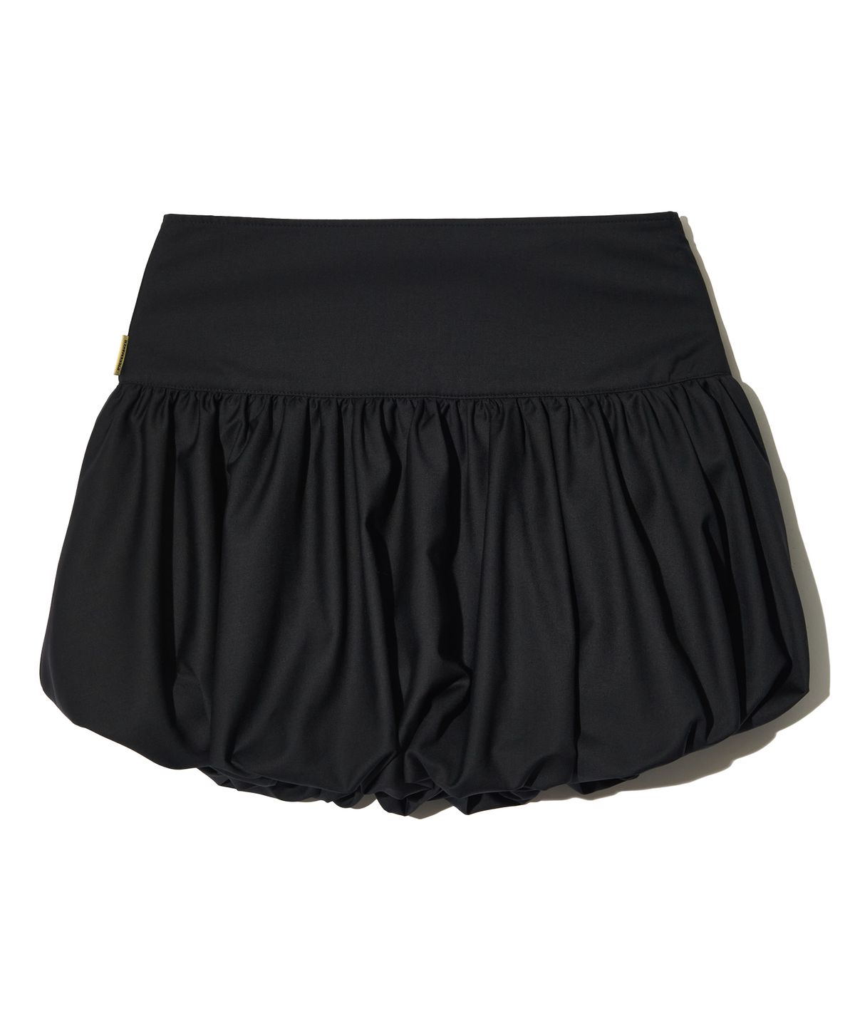 피스메이커(PIECE MAKER) YOKE BALLOON PUMPKIN SKIRT (BLACK)
