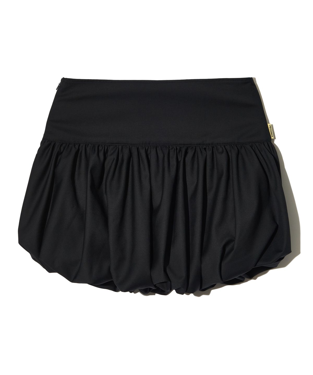 피스메이커(PIECE MAKER) YOKE BALLOON PUMPKIN SKIRT (BLACK)