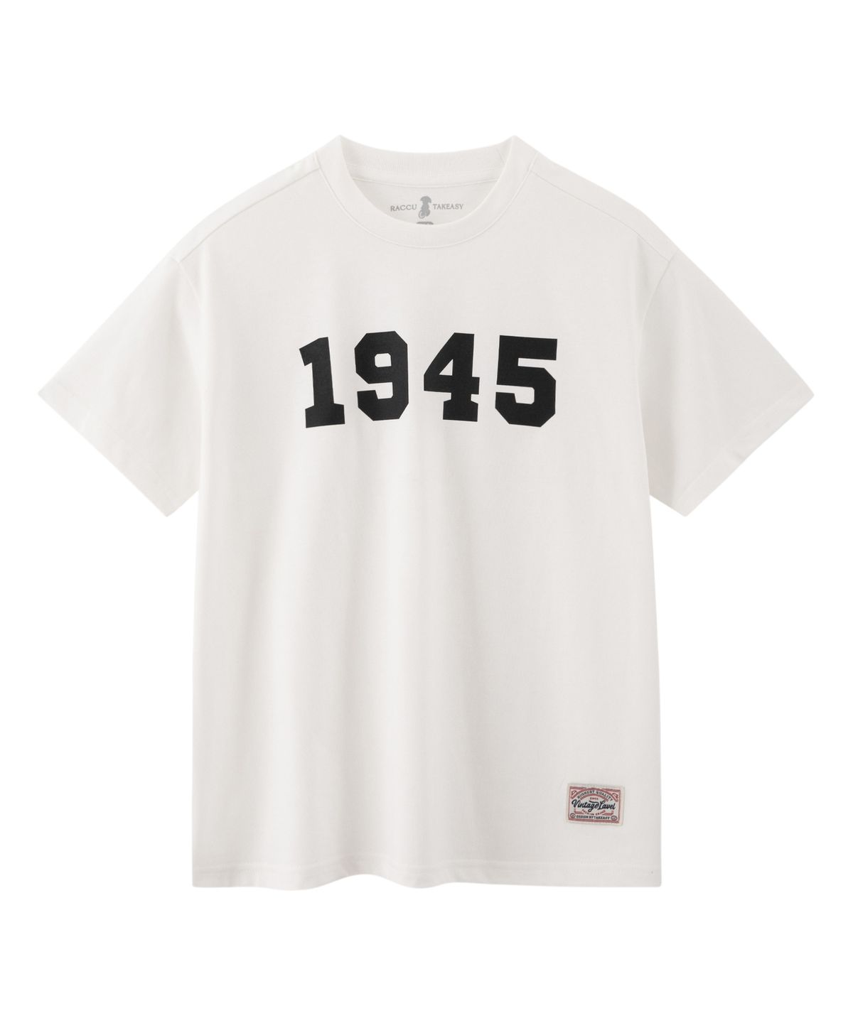 테이크이지 키즈(TAKEASY KIDS) 자이언트핏 1945 오버 티셔츠(오프화이트)