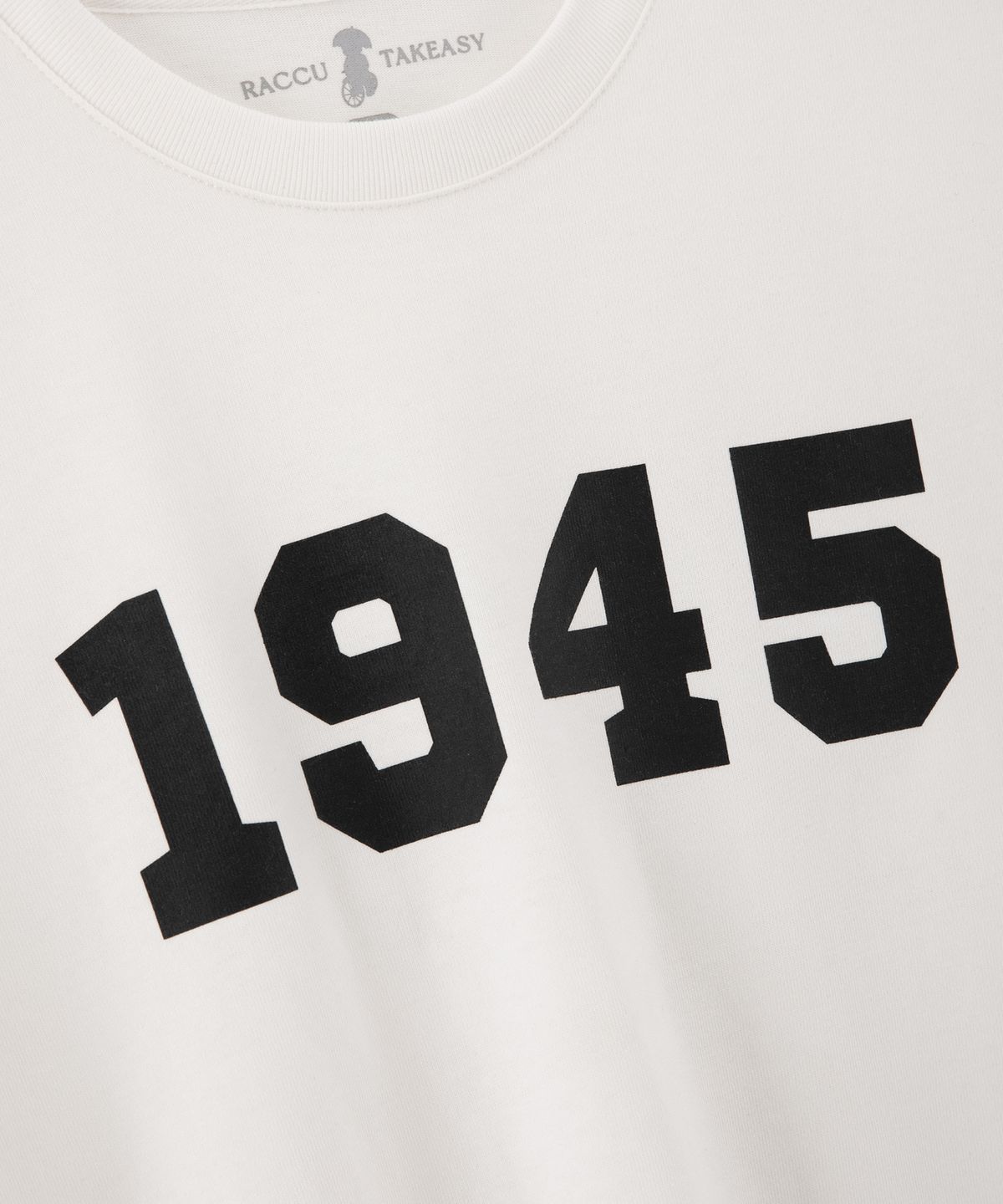 테이크이지 키즈(TAKEASY KIDS) 자이언트핏 1945 오버 티셔츠(오프화이트)