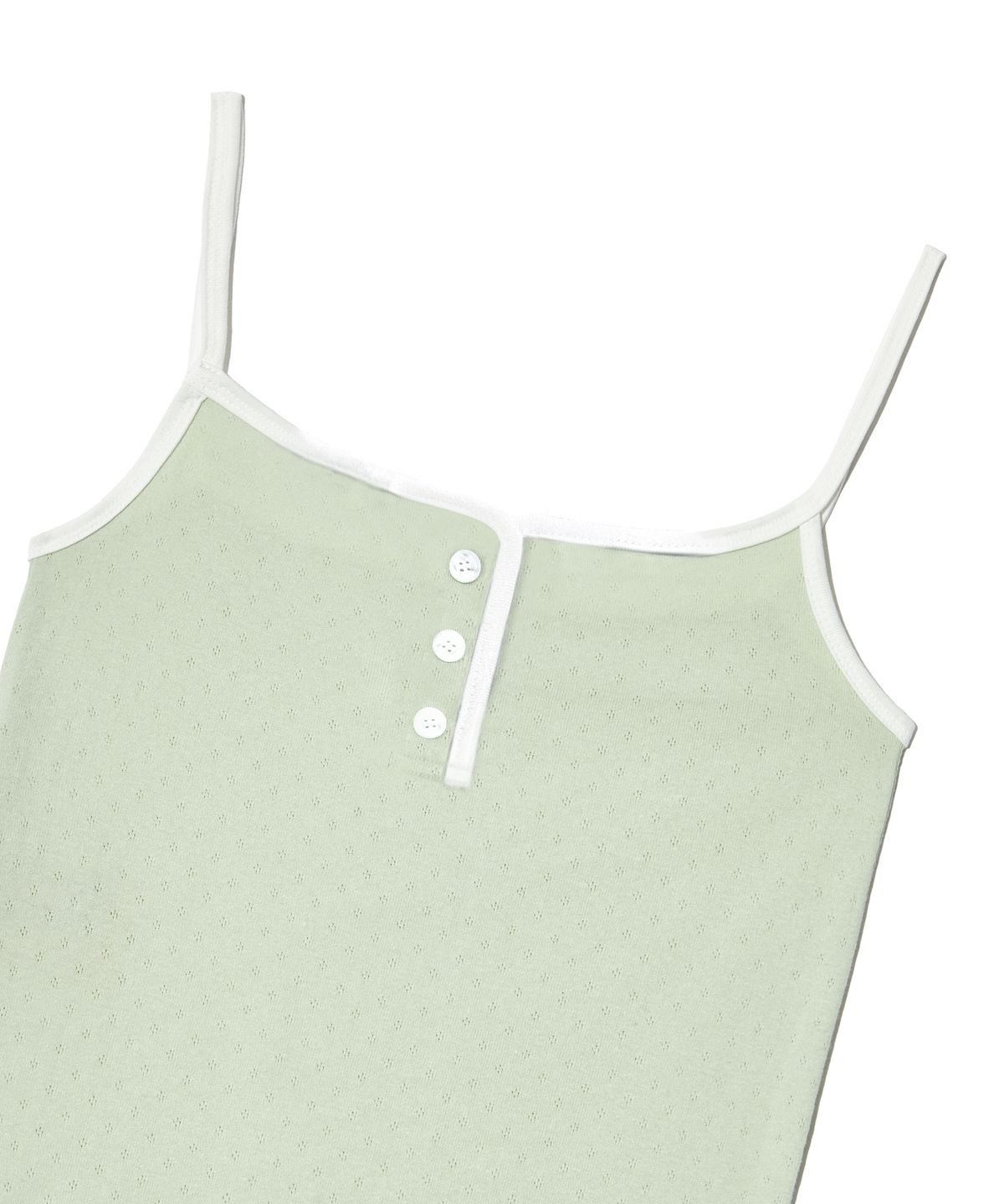 피스메이커(PIECE MAKER) PUNCHING BUTTON SLEEVELESS (MINT)