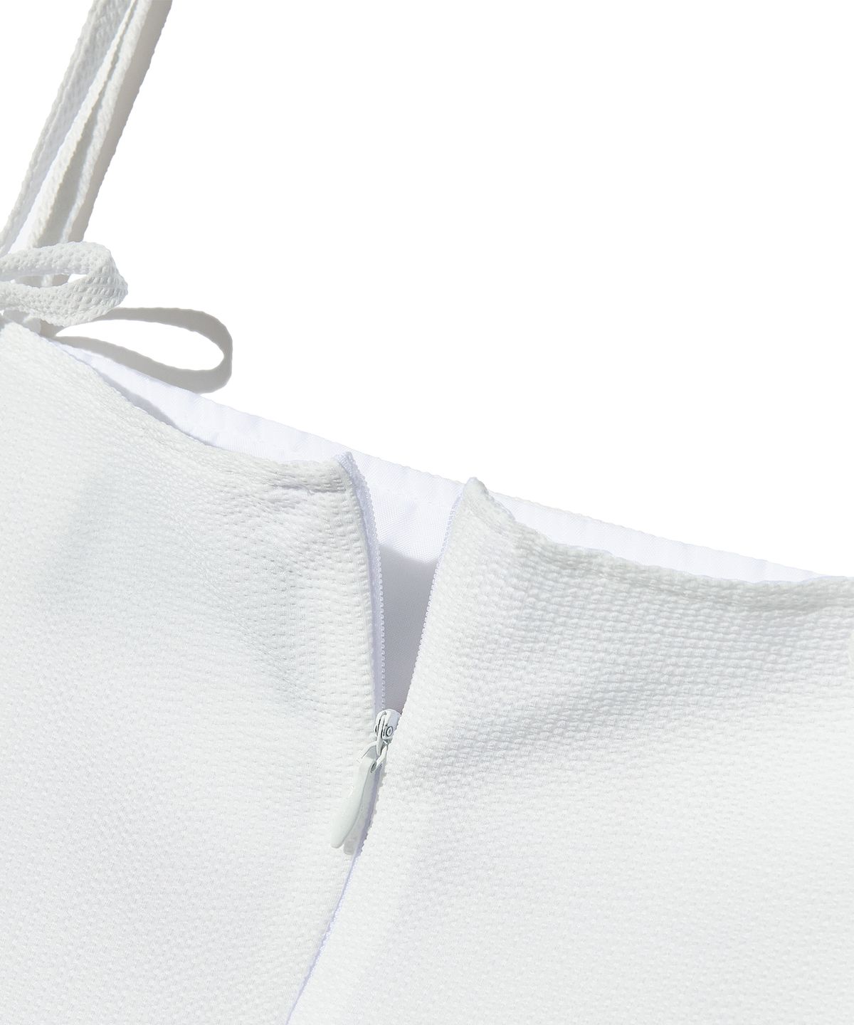 피스메이커(PIECE MAKER) HEAVEN SEERSUCKER BALLOON ONEPIECE (WHITE)